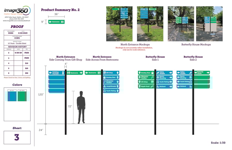 Directory and Wayfinding Signage