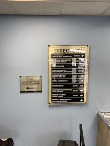Directory and Wayfinding Signage