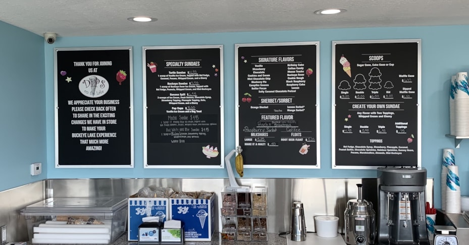 Menu Signs & Price List Signage
