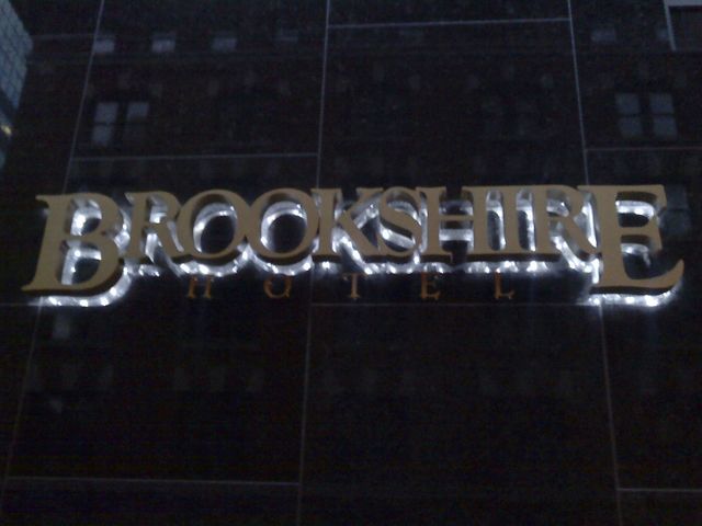 3-D Letters and LED lights add class to any logo