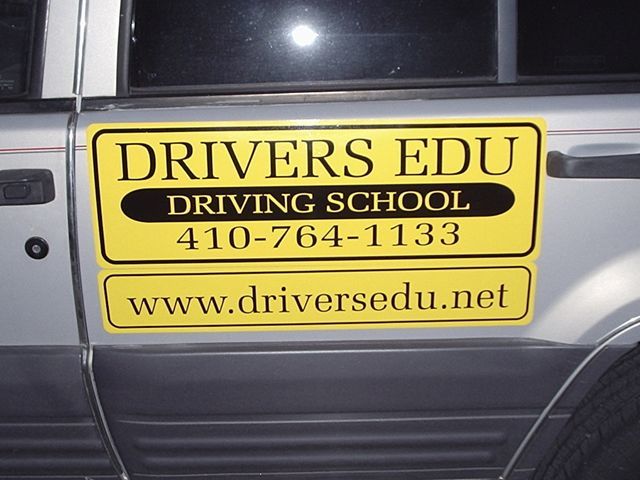 Magnets for vehicles are a less permanent way to advertise