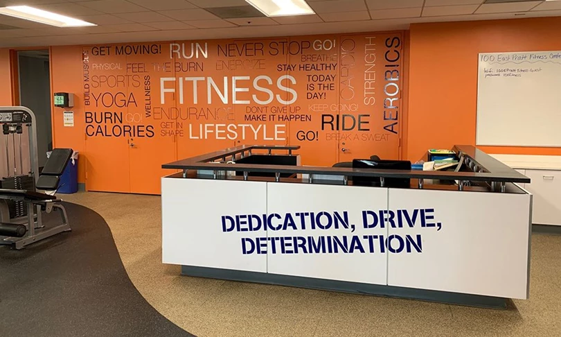 Fitness Center Wall Graphics