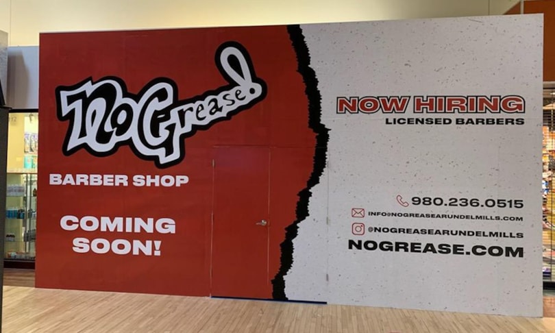 No Grease! Temporary Construction Wall Coming Soon