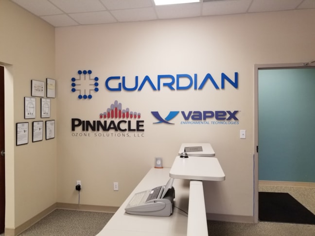 Dimensional Letters for lobby