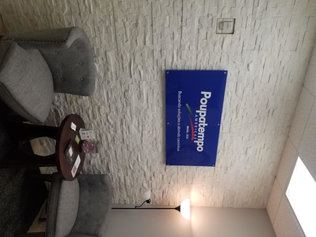 Acrylic Sign with Standoff for Poupatempo Américas