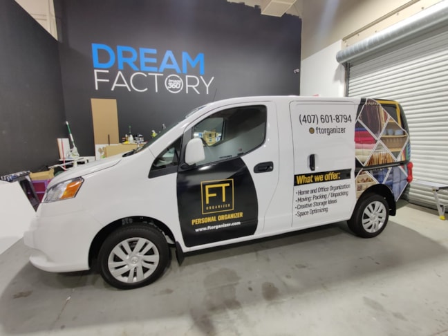Vehicle Partial Wrap 