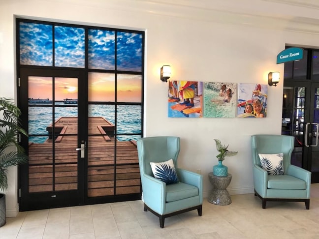 Perforated Window Graphics Installed at a Hotel in Orlando - FL