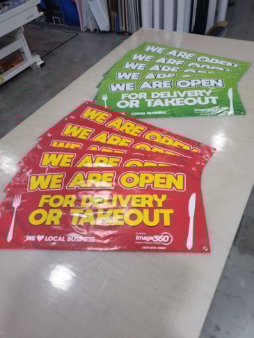 Fabric & Vinyl Outdoor Banners