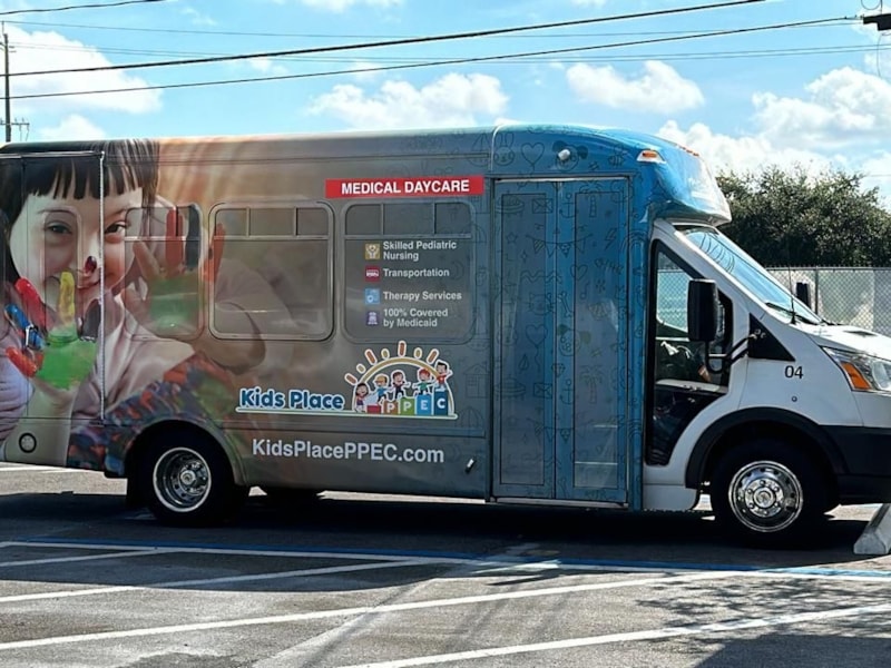 Vehicle Wraps | Bus Wrap | School | Medical Daycare | Orlando | Vinyl | Automotive Vinyl