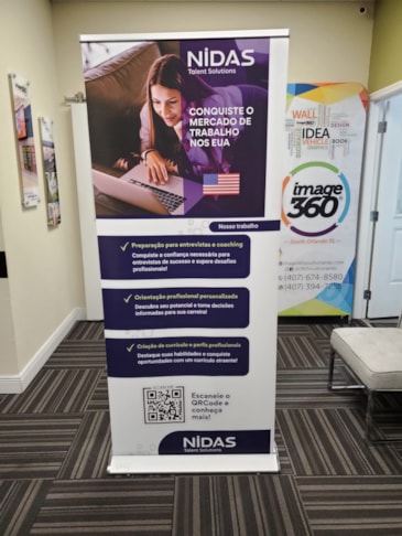 Fabric & Vinyl Indoor Banners