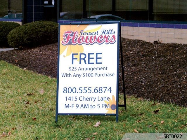 A-Frame Signs & Sidewalk Signs in [city]