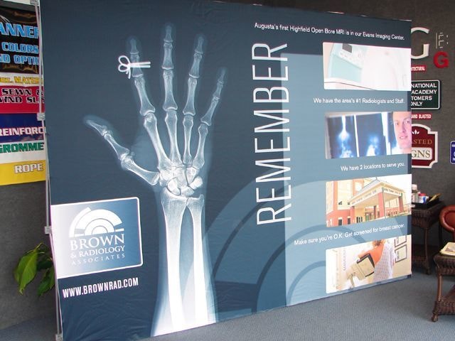 Fabric & Vinyl Indoor Banners