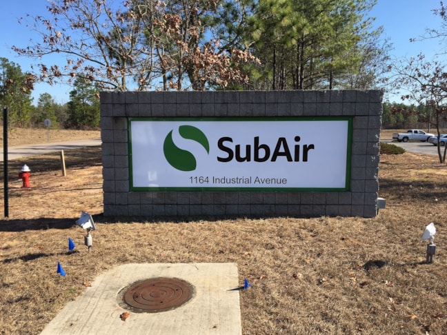 Aluminum Monument Sign