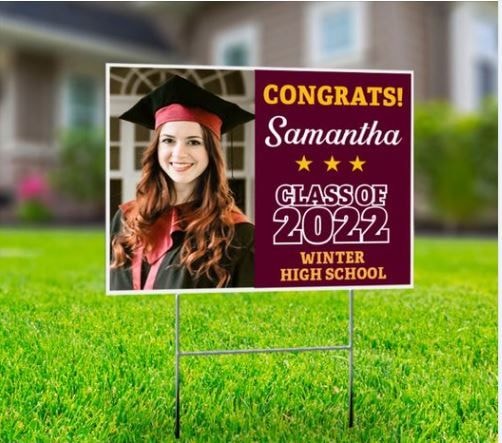 Custom Graduation Signs | Schools, Colleges & Universities