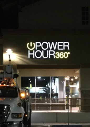 Night View Channel Letters