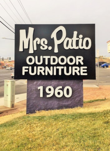 Mrs Patio Monument on Sunset