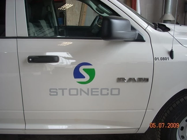 Stoneco truck in Maumee, Ohio