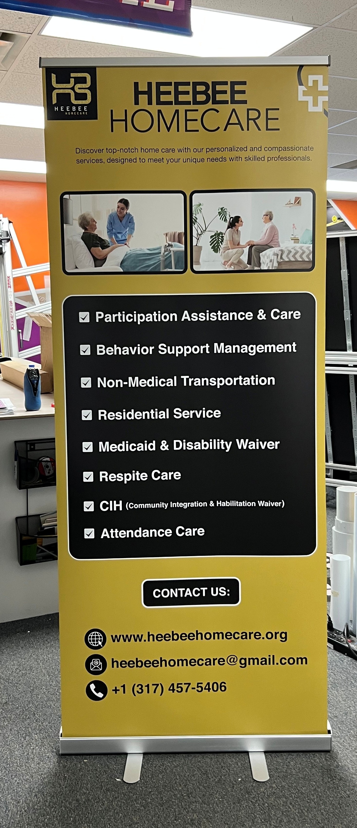Banner Stands | Healthcare | Indianapolis, IN | Vinyl