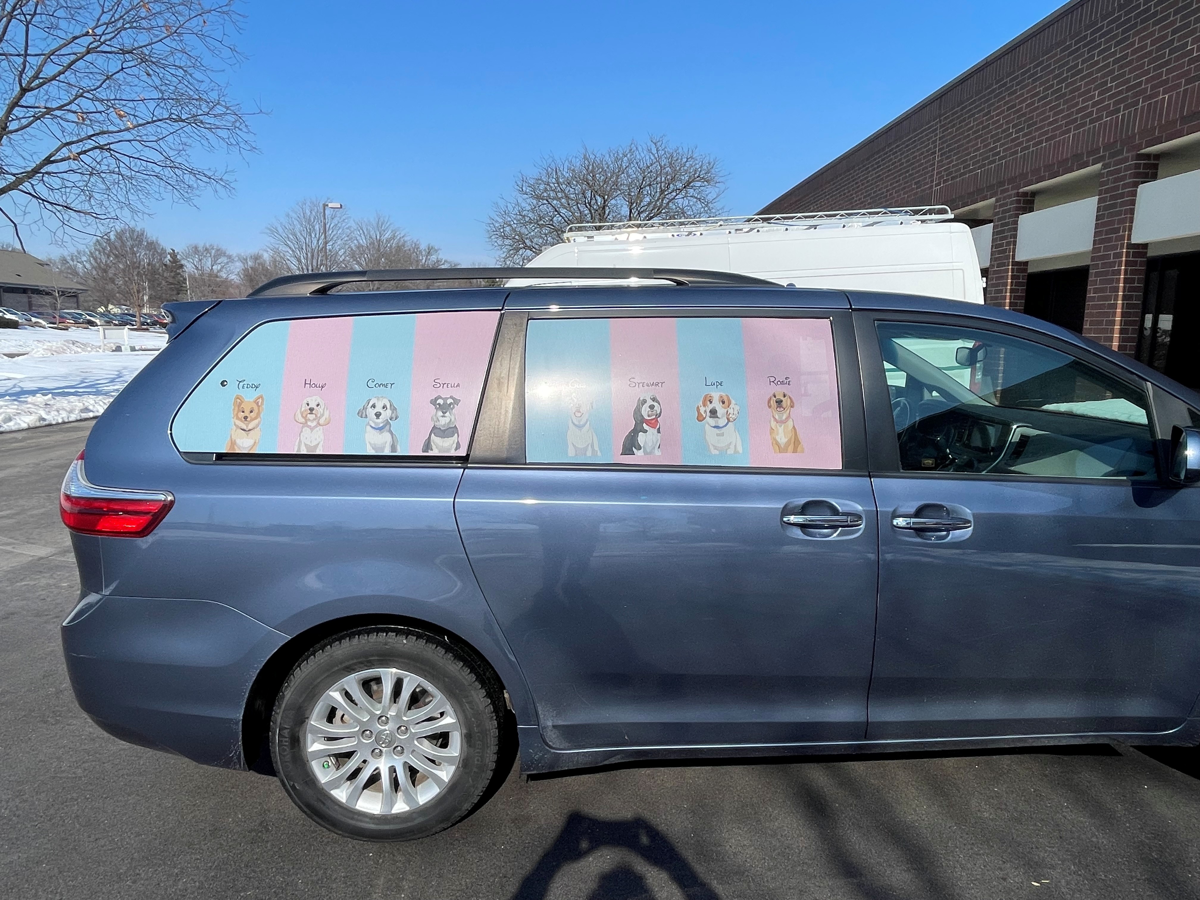 Perforated Vehicle Graphics & Lettering | Retail | Zionsville, IN | Vinyl