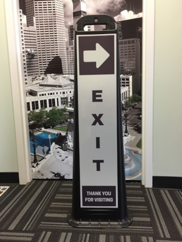 Parking Lot Signs, reflective signs