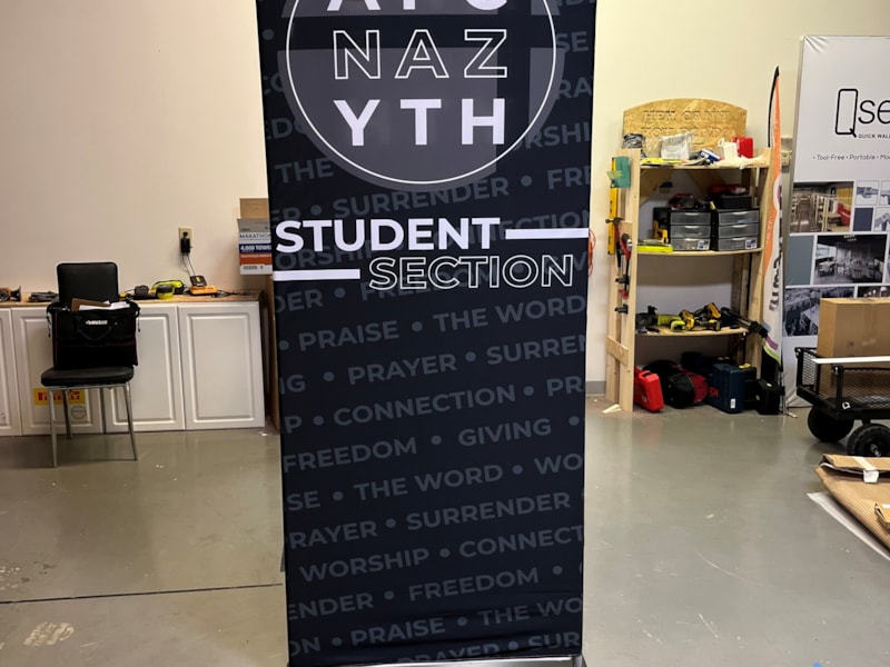 Convention & Exhibit Signs | Churches & Religious Organizations | Anderson, IN | Fabric