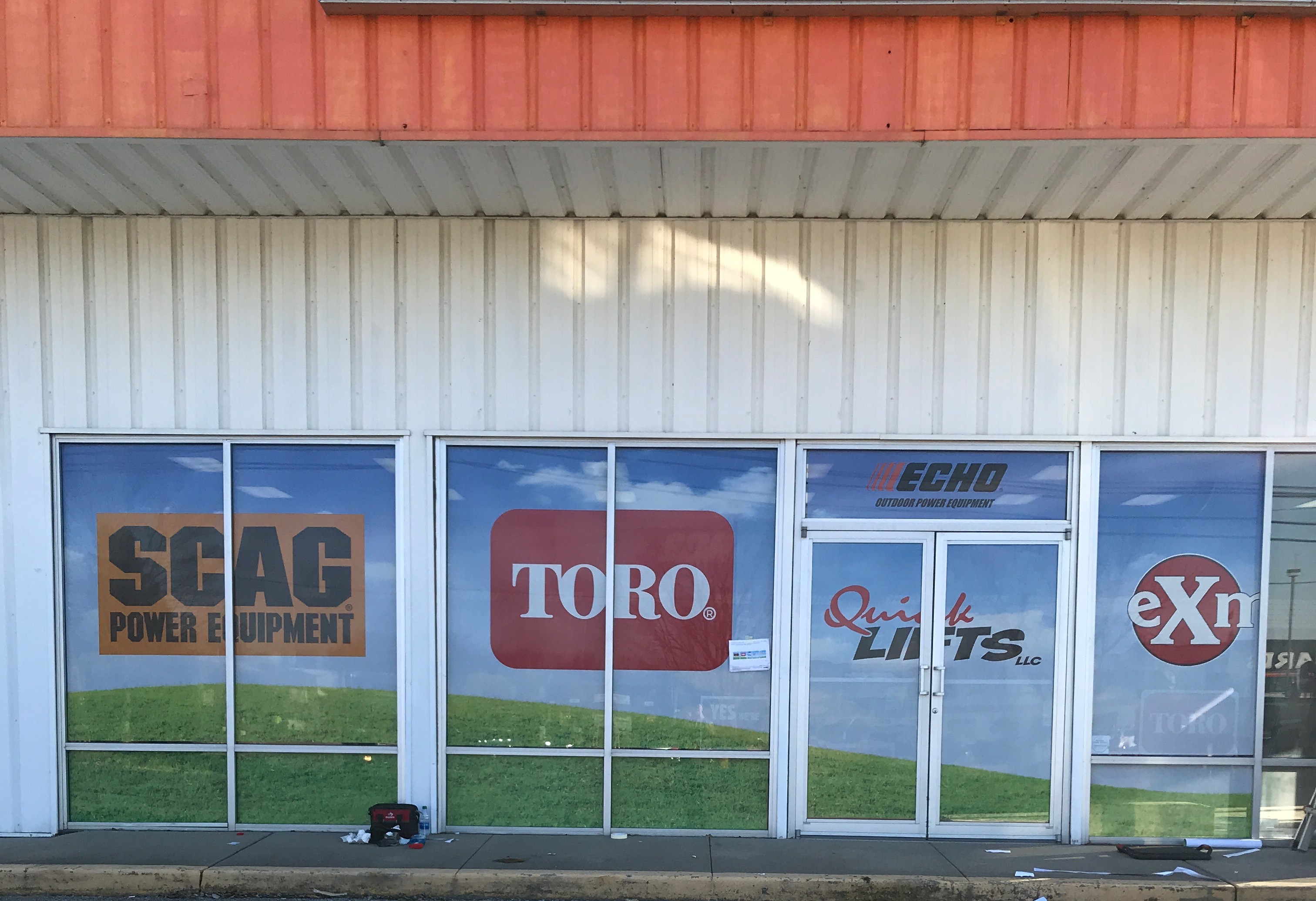 Perforated Vinyl Window Graphics | Retail | Terre Haute, IN | Vinyl