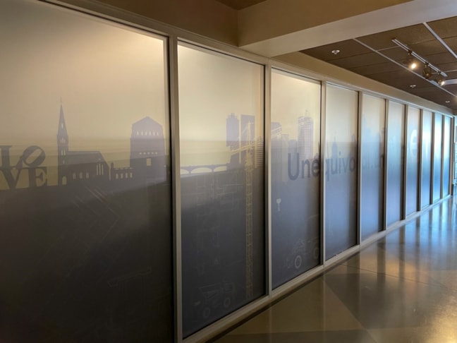 Window Graphics- frosted