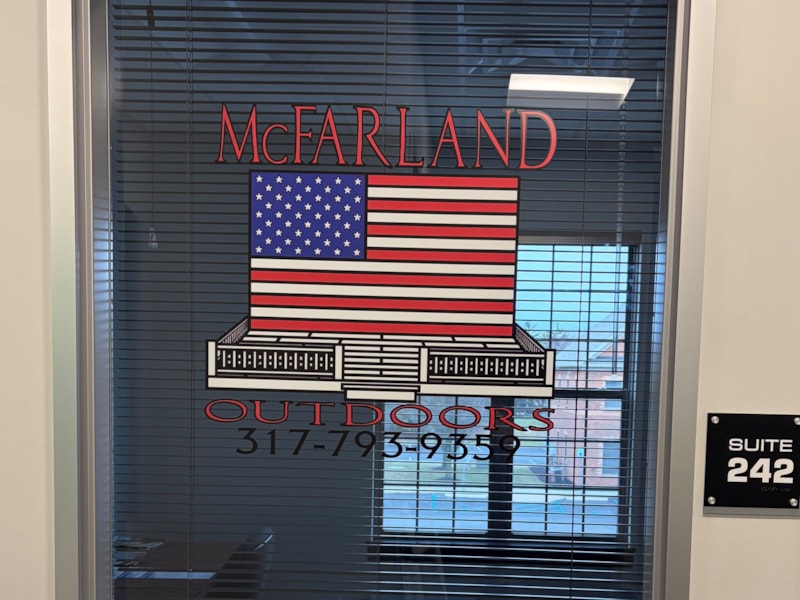 Vinyl Print and Cut Window Graphics | Retail | Carmel, IN | Vinyl