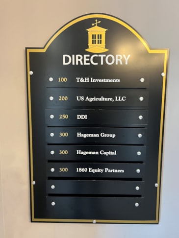 Directory and Wayfinding Signage