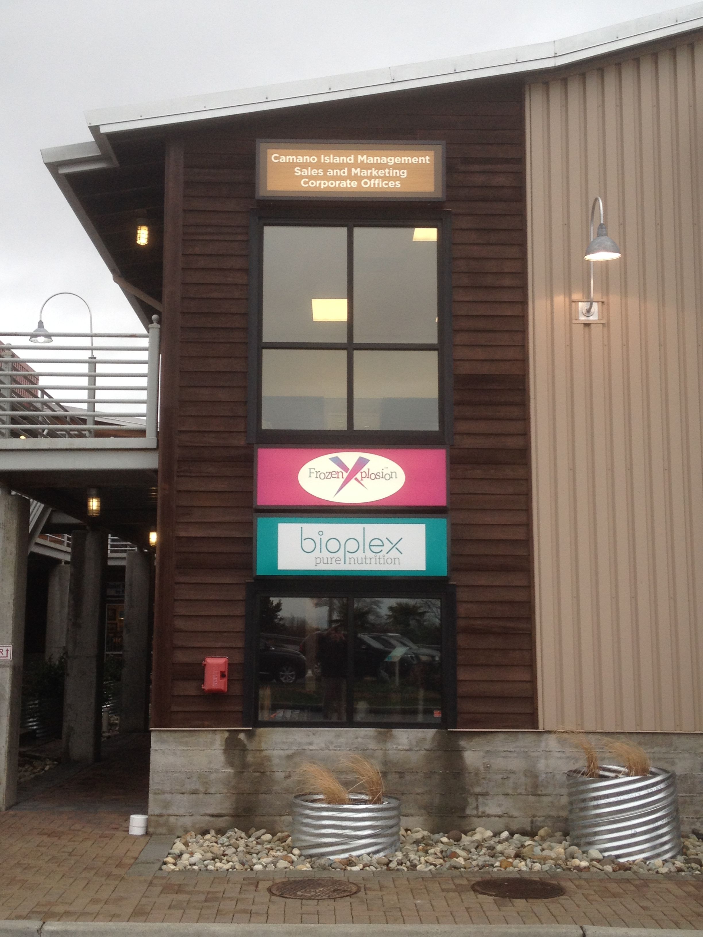 - Electrical Signage - Lightboxes - Camano Commons - Camano Island, Wa