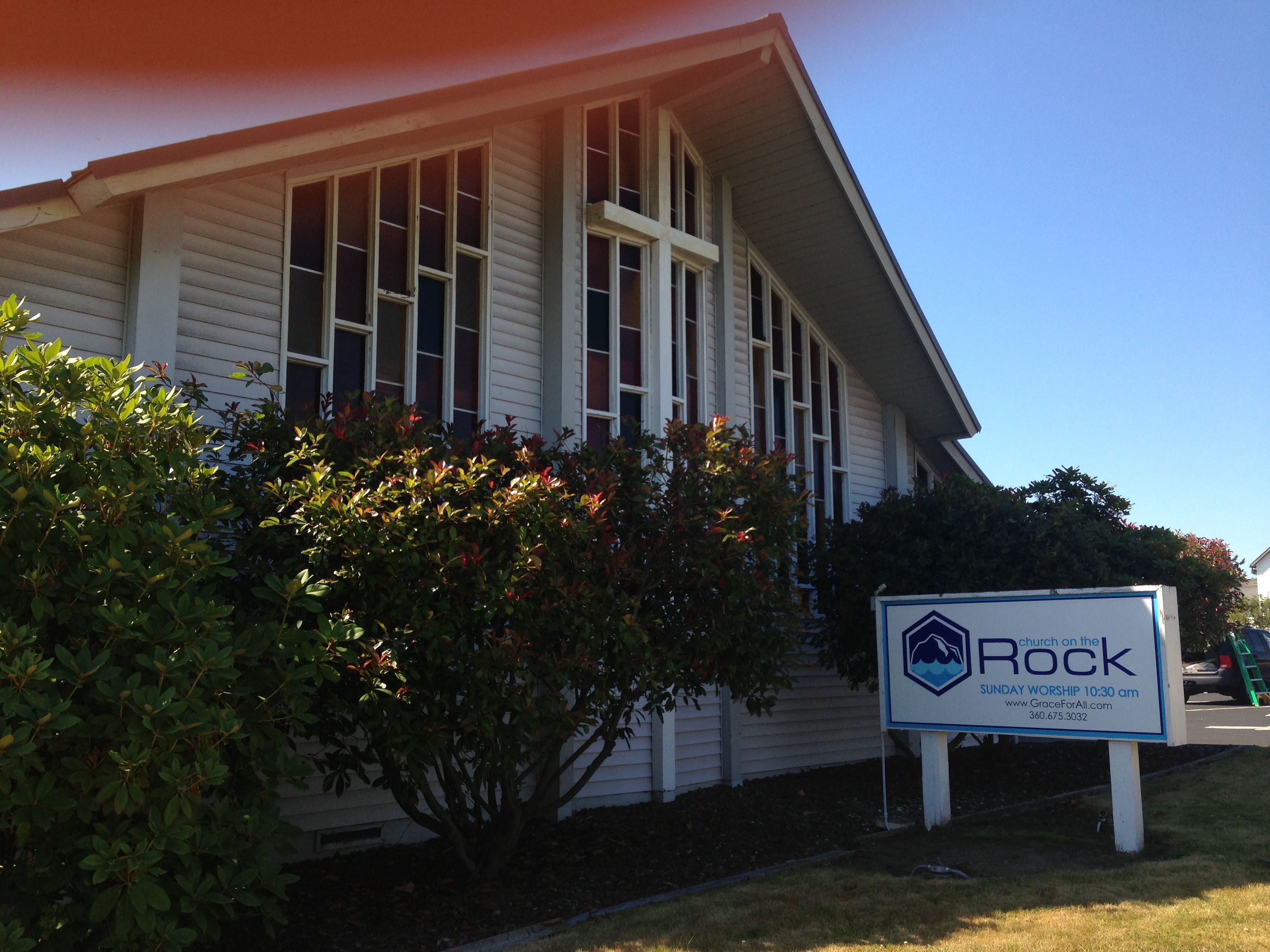  - Post & Panel Signage - Rigid Signage - Church on the Rock - Oak Harbor, WA