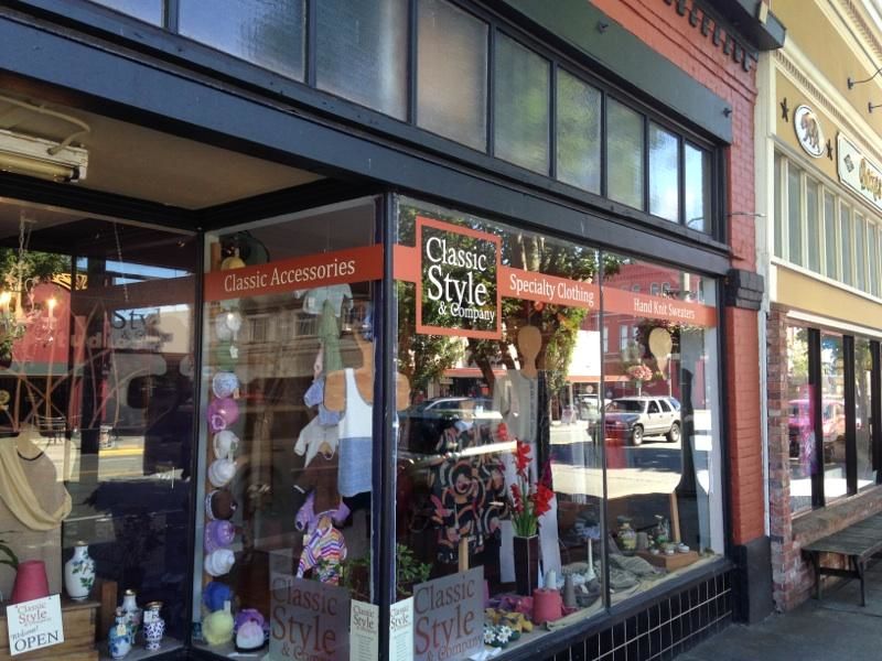  - Custom Graphics - Window Graphics - Classic Style & Company - Anacortes, WA