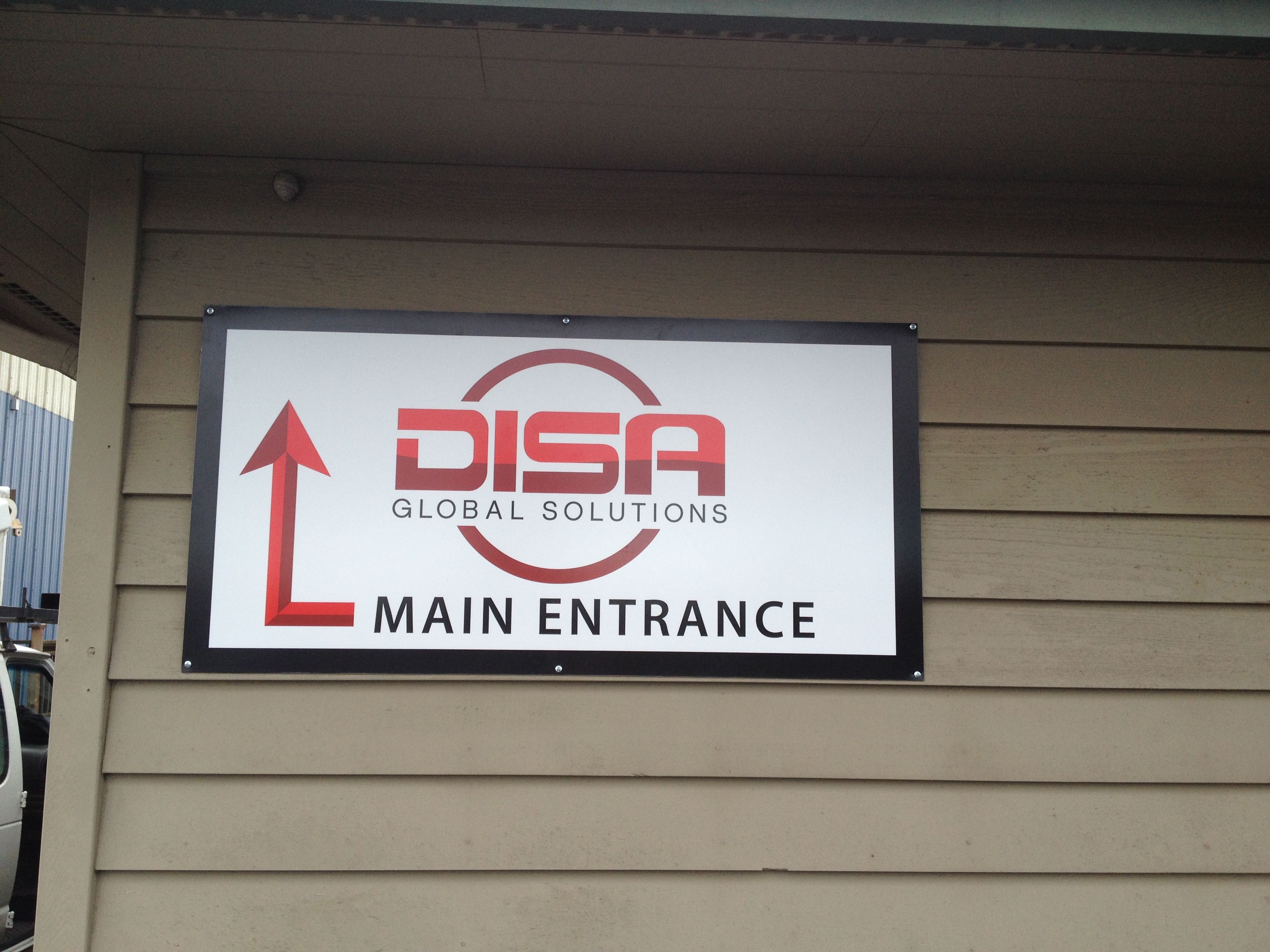  - Way Finding Signage - Rigid Signage - DISA, Inc. - Ferdale, Wa