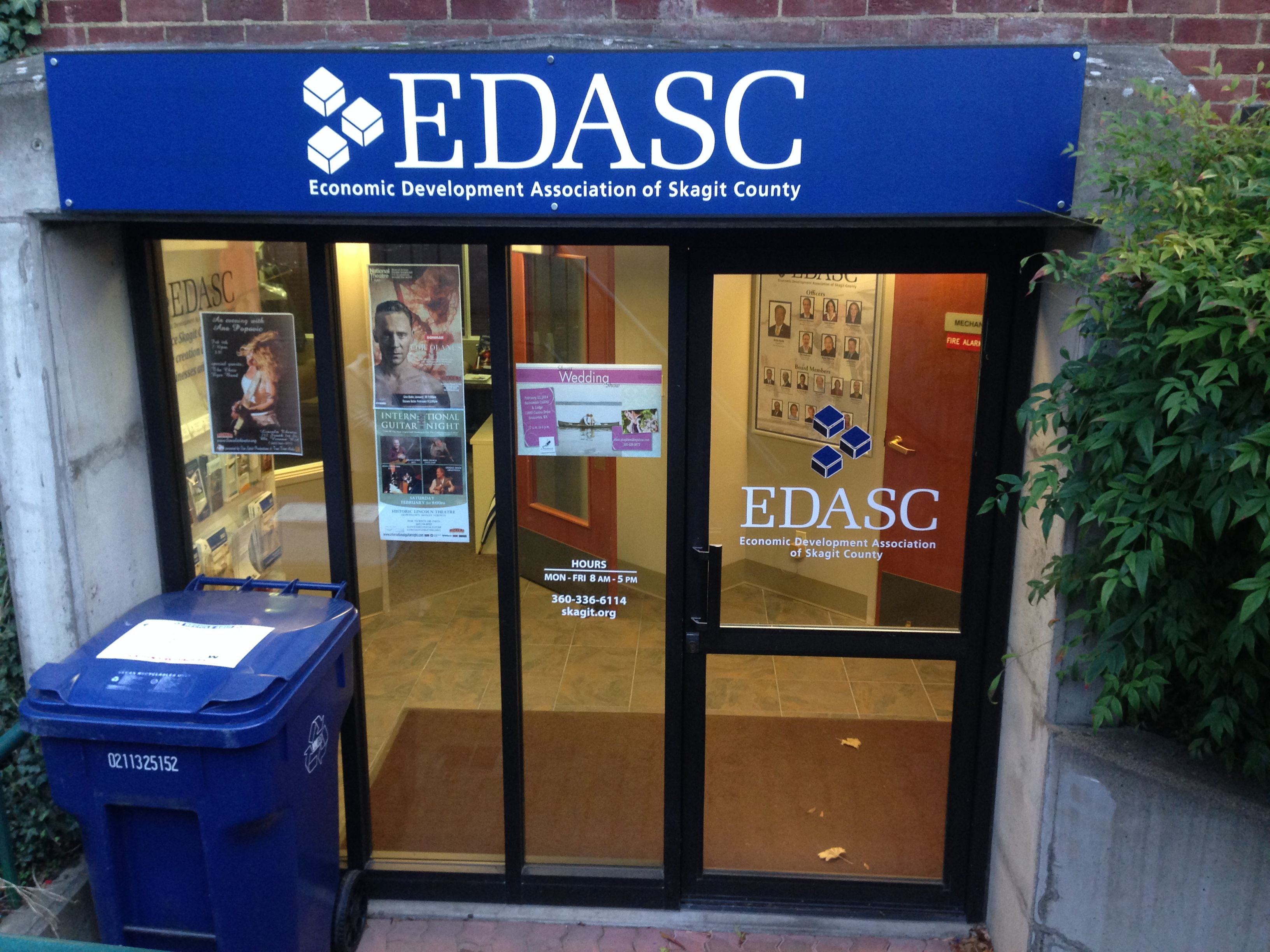  - Rigid Signage - Business Sign - Economic Development Association of Skagit County - Mount Vernon, WA