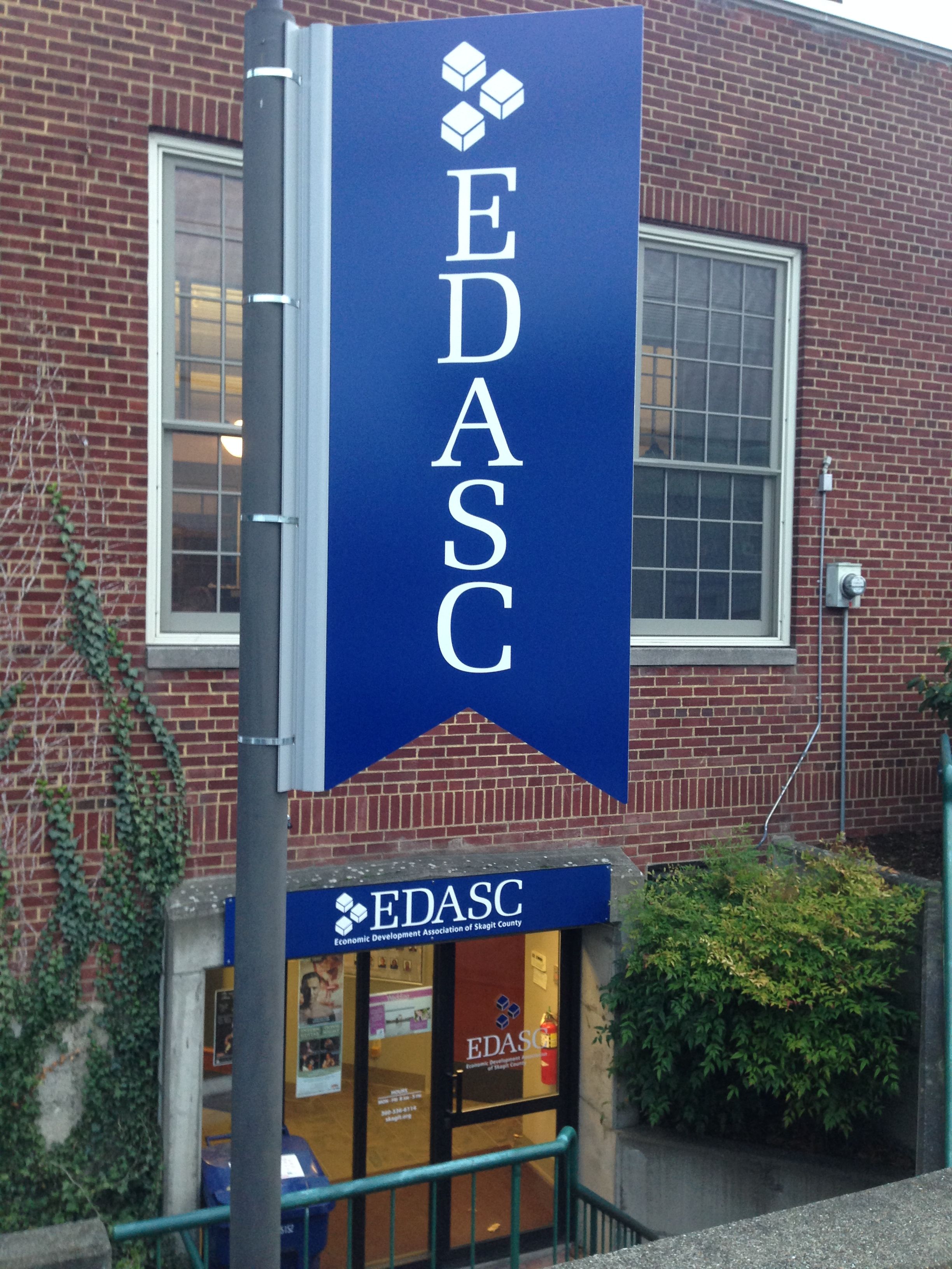  - Rigid Signage - PermaBanner - Economic Development Association of Skagit County - Mount Vernon, WA