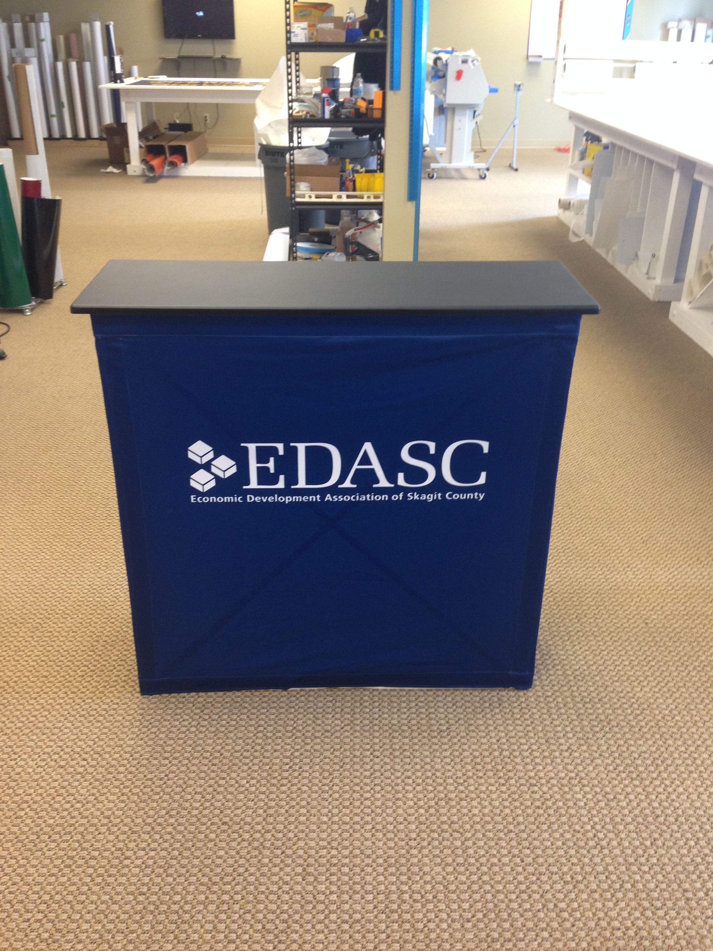  - Tradeshow Displays - Pop-Up Counter - Economical Development Association of Skagit County - Mount Vernon, WA