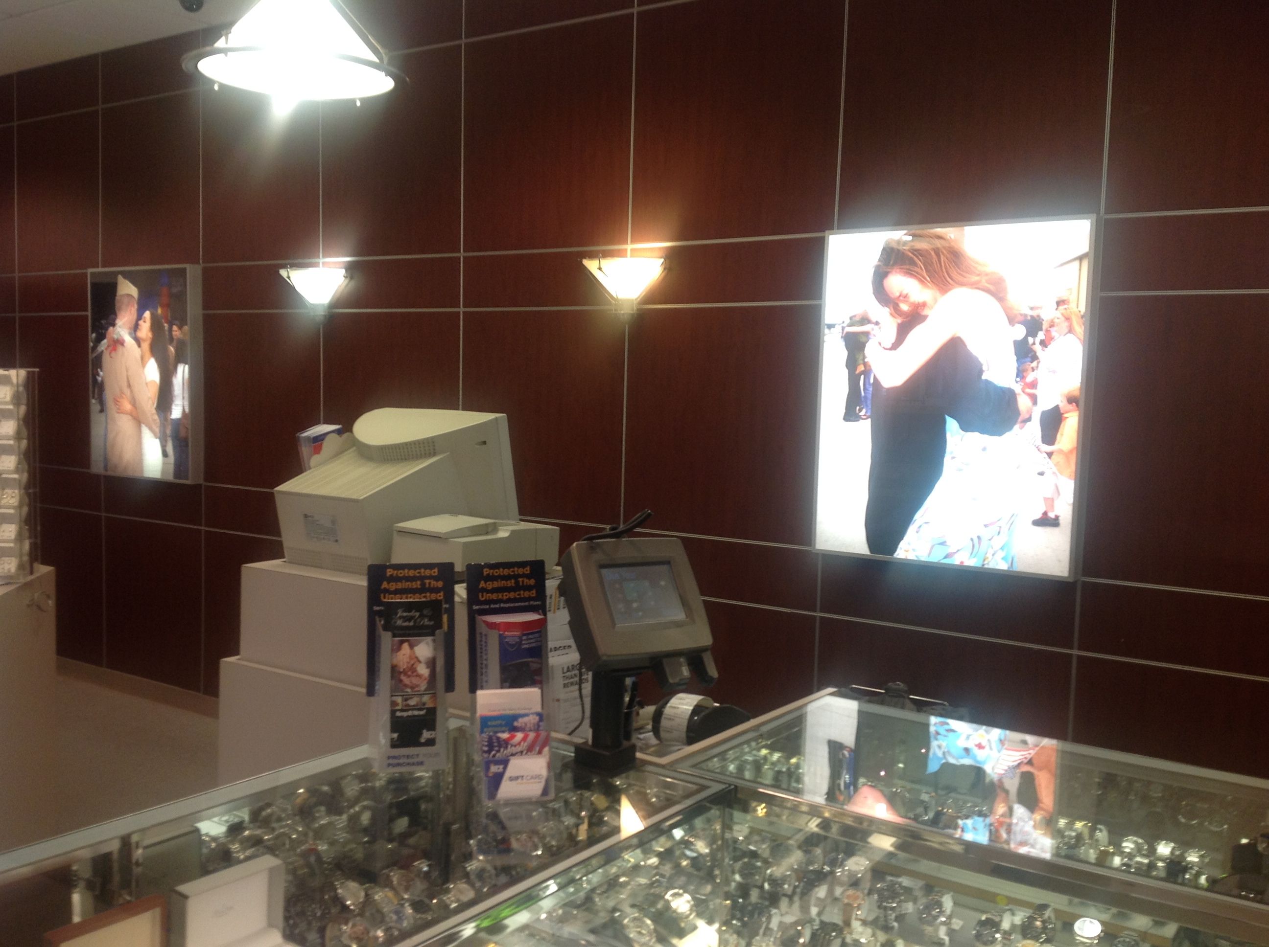  - Illuminated Signage - Backlit Display - Navy Exchange Lemoore - Lemoore, California