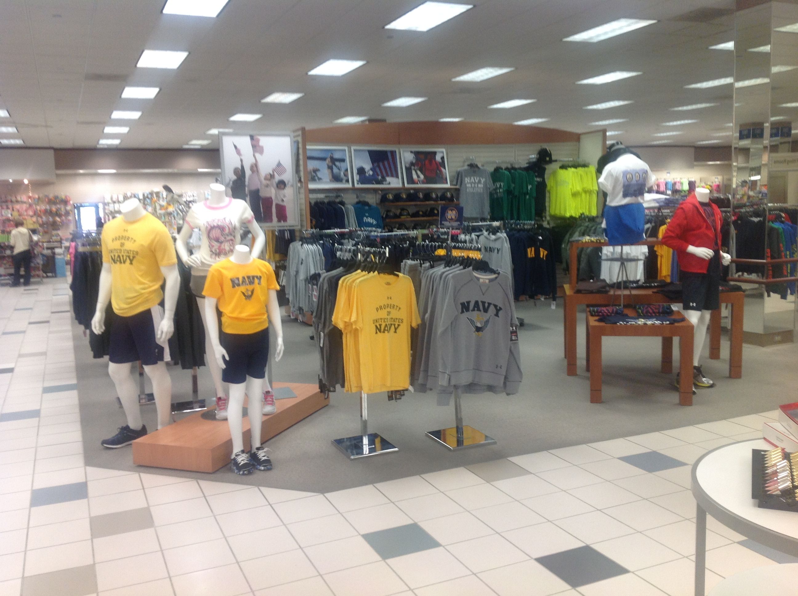  - Custom Frames - Wall-Mount Frames - Navy Exchange Lemoore - Lemoore, California