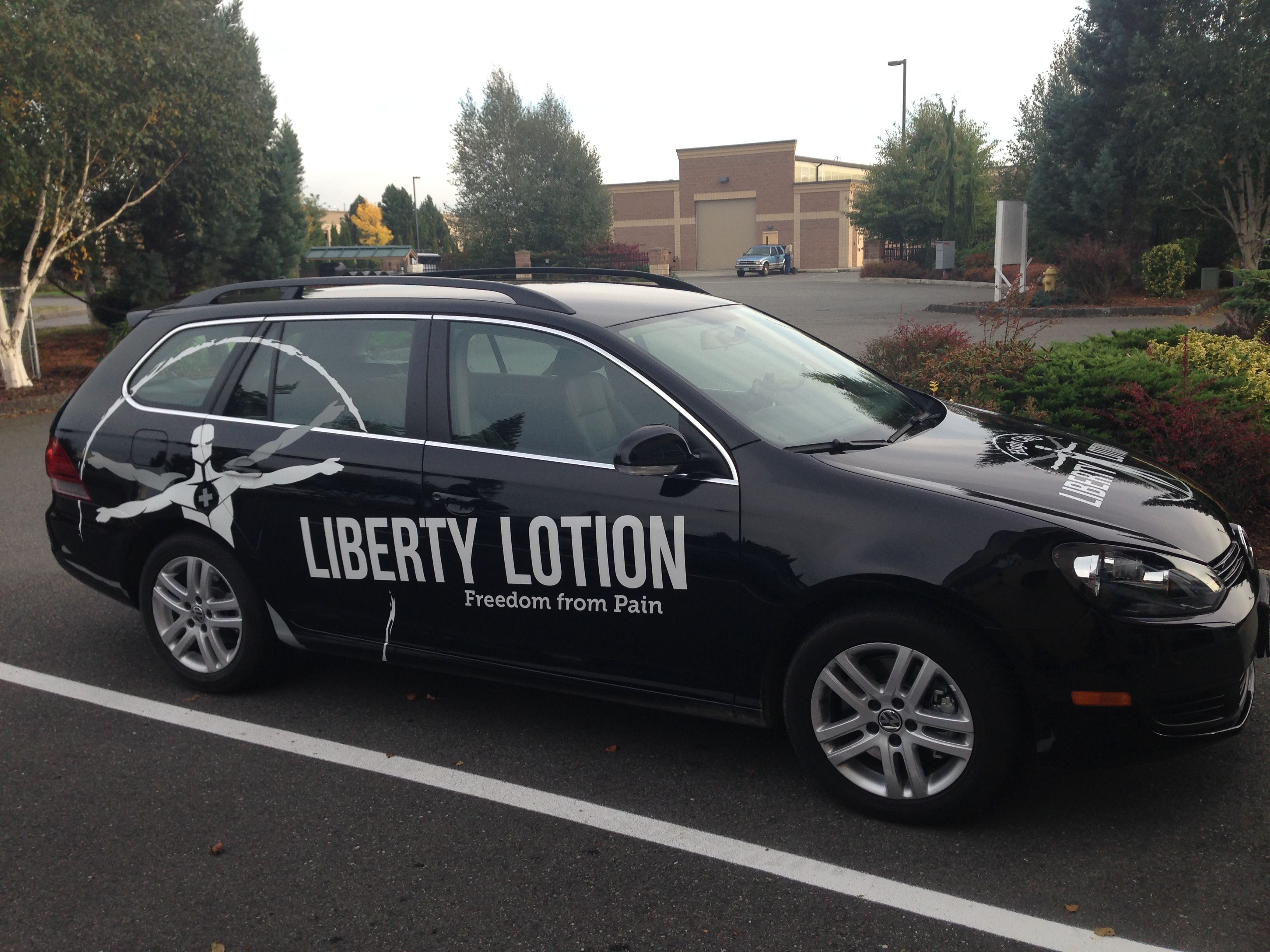  - Vehicle Graphics - Partial Wrap - Liberty Lotion