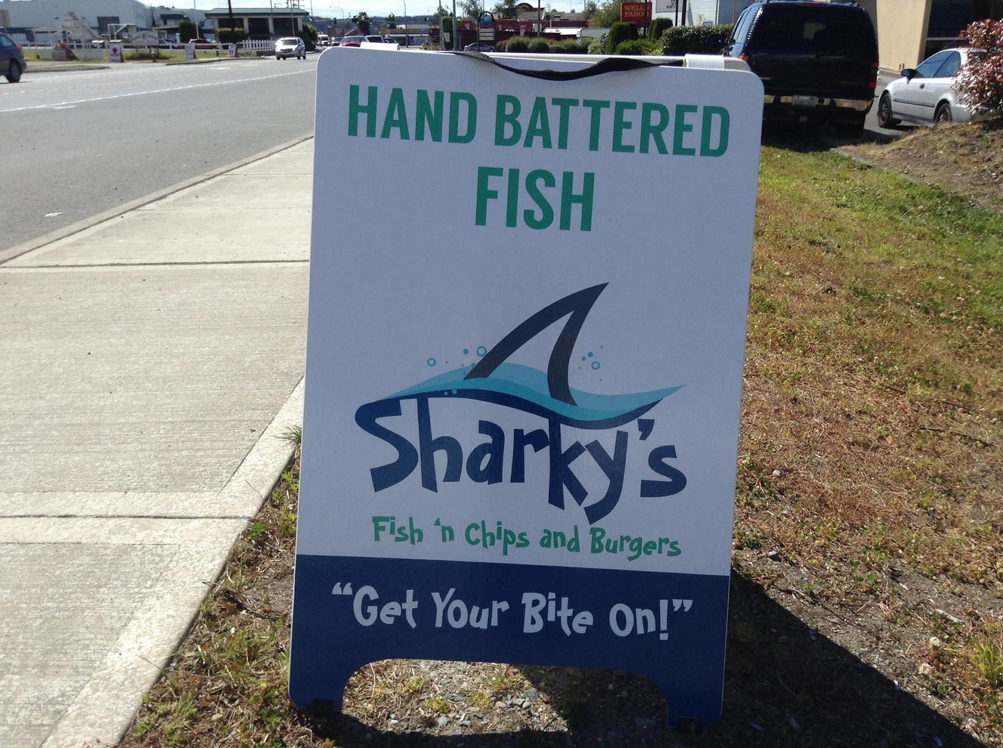  - Custom Frames - A-Board - Sharky