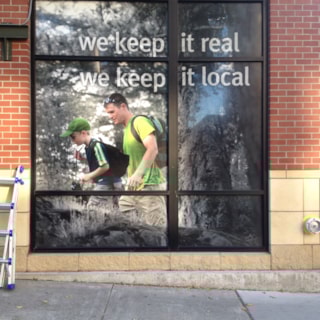 - Custom Graphics - Window Graphics - Skagit Bank - Bellingham, WA