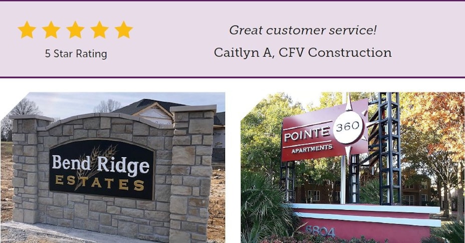 Monument Signs | Property Management