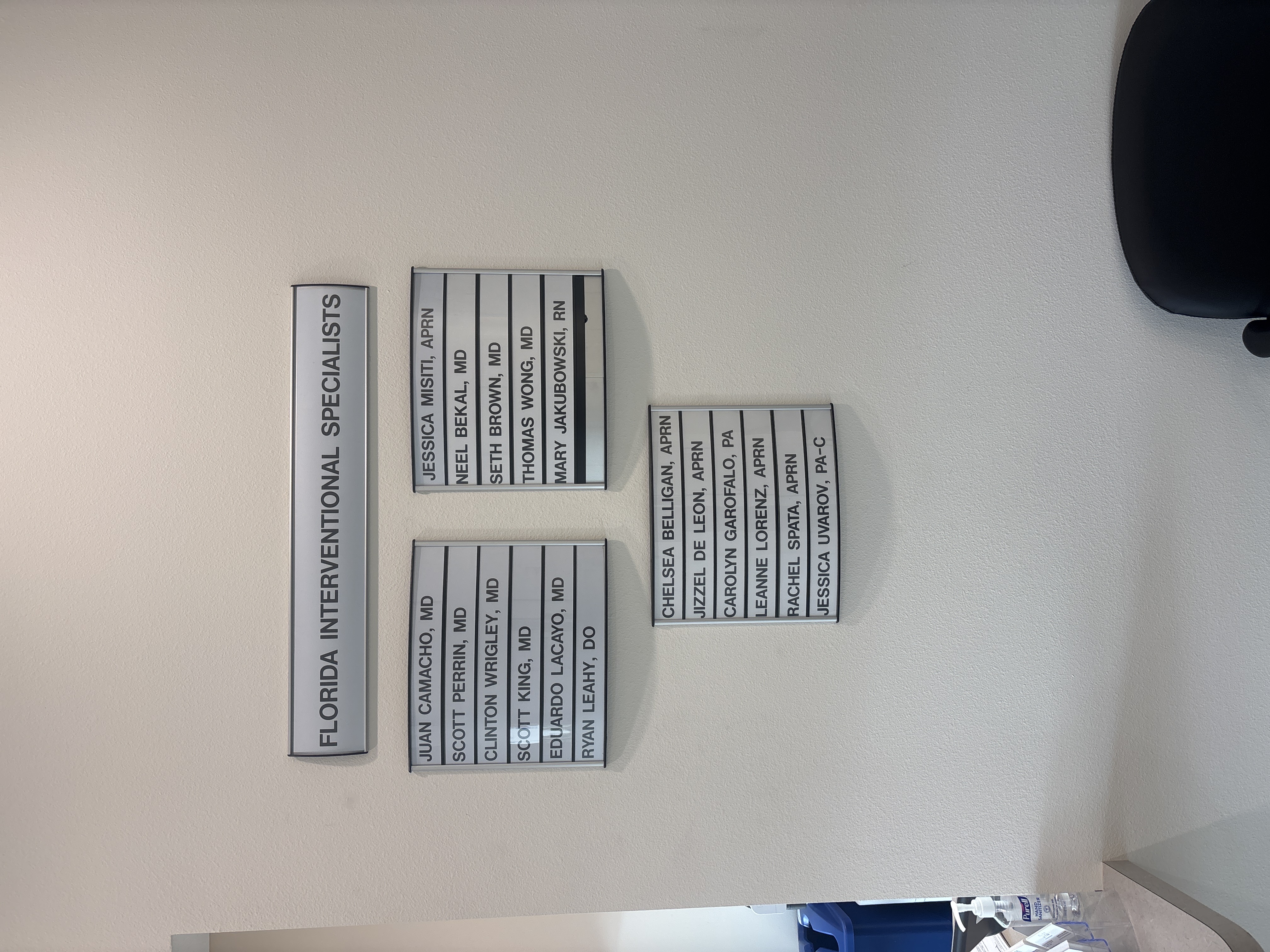 Directory and Wayfinding Signage | Healthcare | Bradenton | Metal