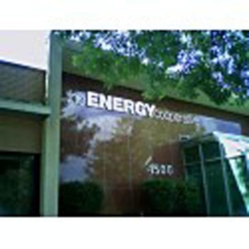 Dimensional letters mounted to glass front of building