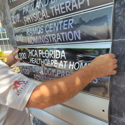 Directory and Wayfinding Signage