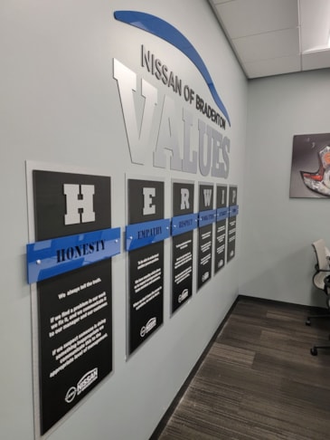 Interior Signage & Indoor Signs | Auto Dealerships & Repair