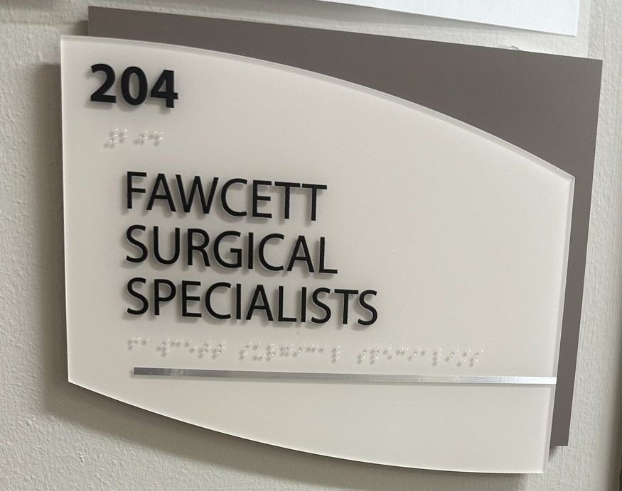 ADA Signs | Healthcare | Sarasota | Acrylic