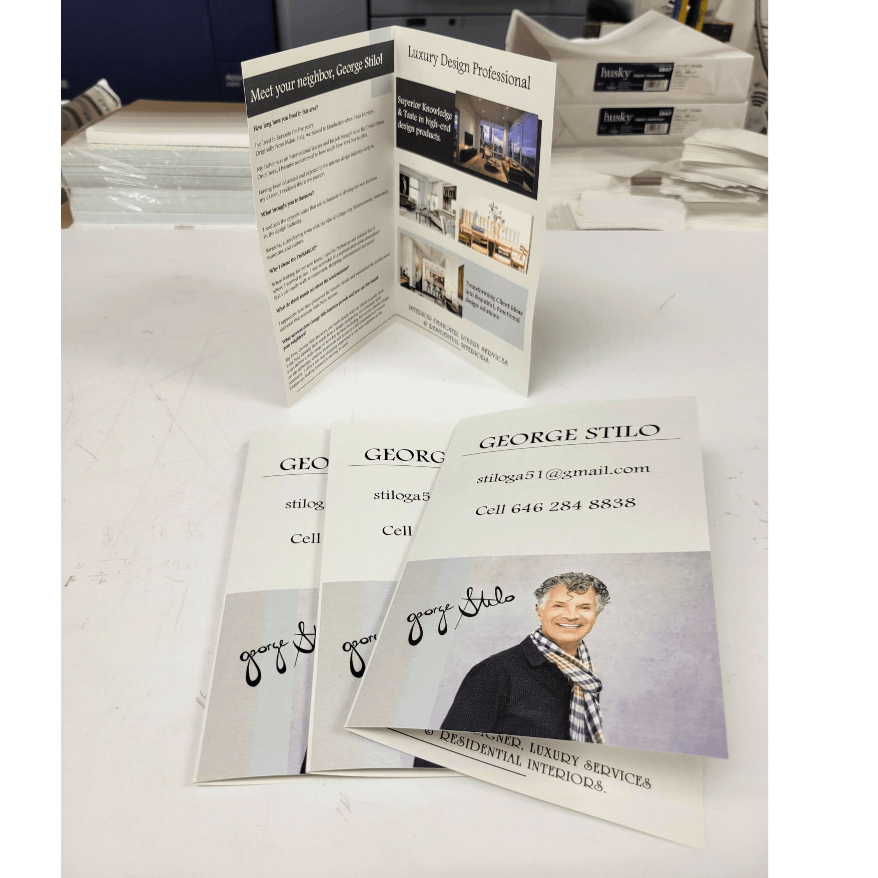 Brochures, Catalogs & Collateral | Interior Designers & Architects | Sarasota | Paper