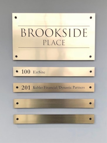 Directory and Wayfinding Signage