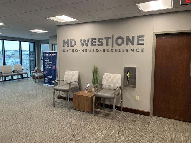 3D Signs & Dimensional Letters for MD West|One